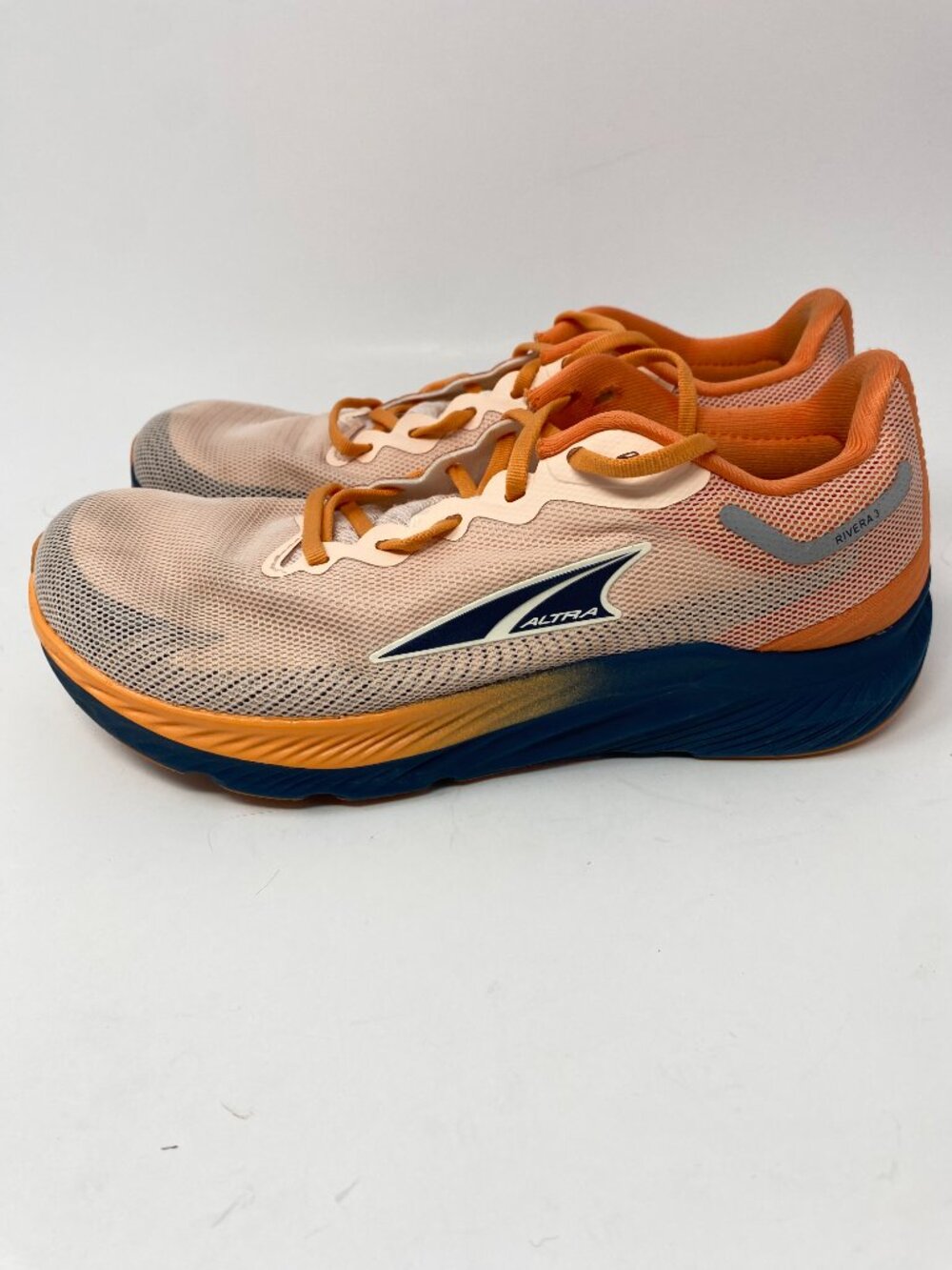 Altra Rivera 3 Running Shoes Womens 7.5 Orange Sneakers Trail Road AL0A7RN681